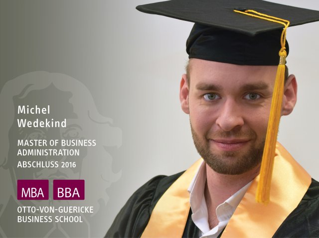 Michel Wedekind (MBA-Abschluss 2016)